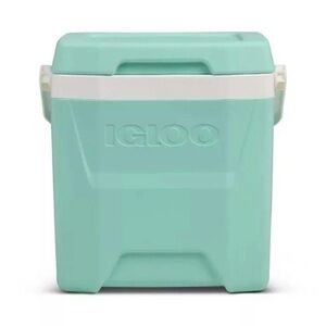 Igloo Cool 12 QT Ice Chest Cooler Mint Green 18 Can Capacity Cool Riser Tech NEW